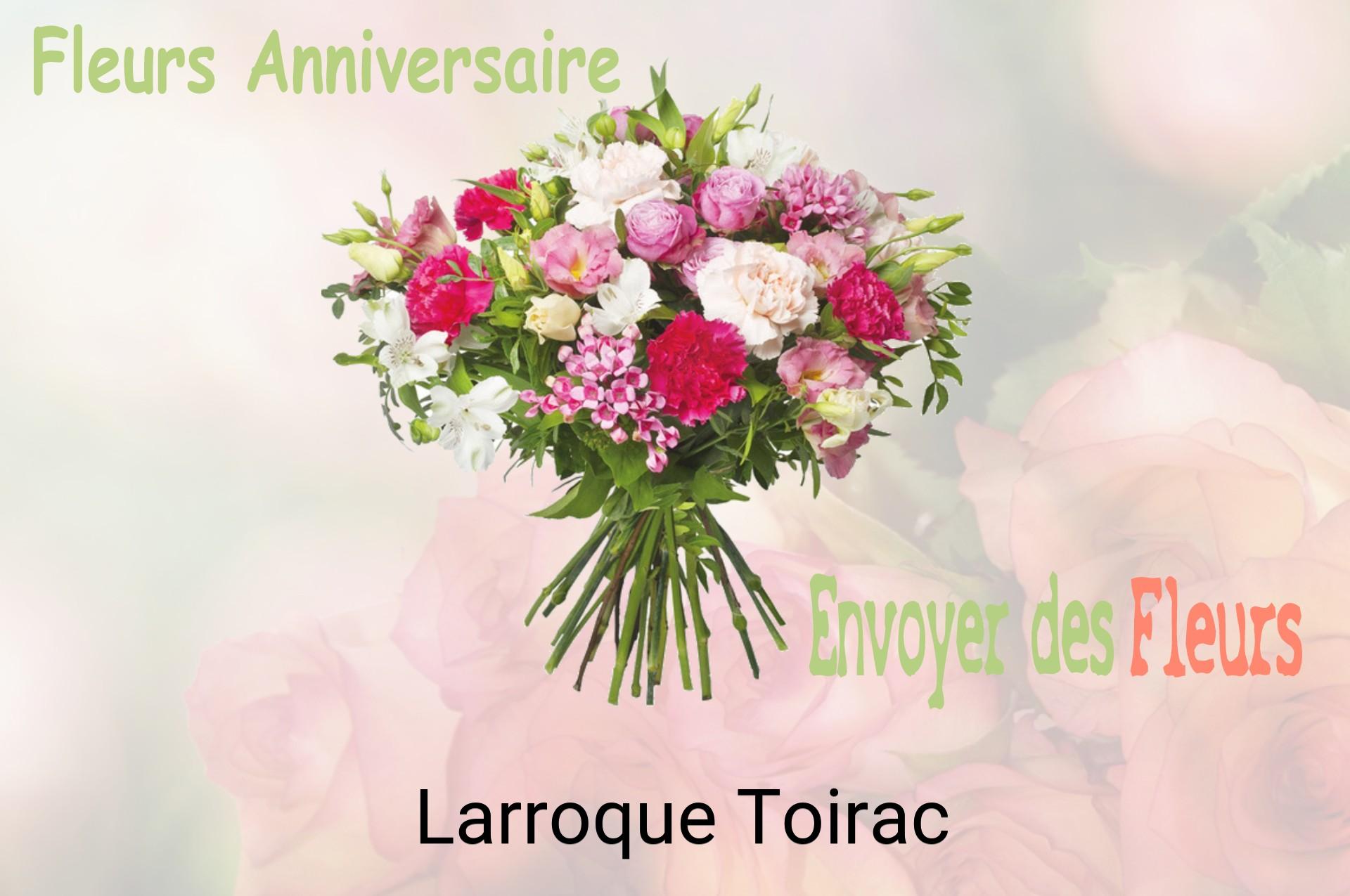 Bouquet de fleurs d’anniversaire livré à Larroque-Toirac