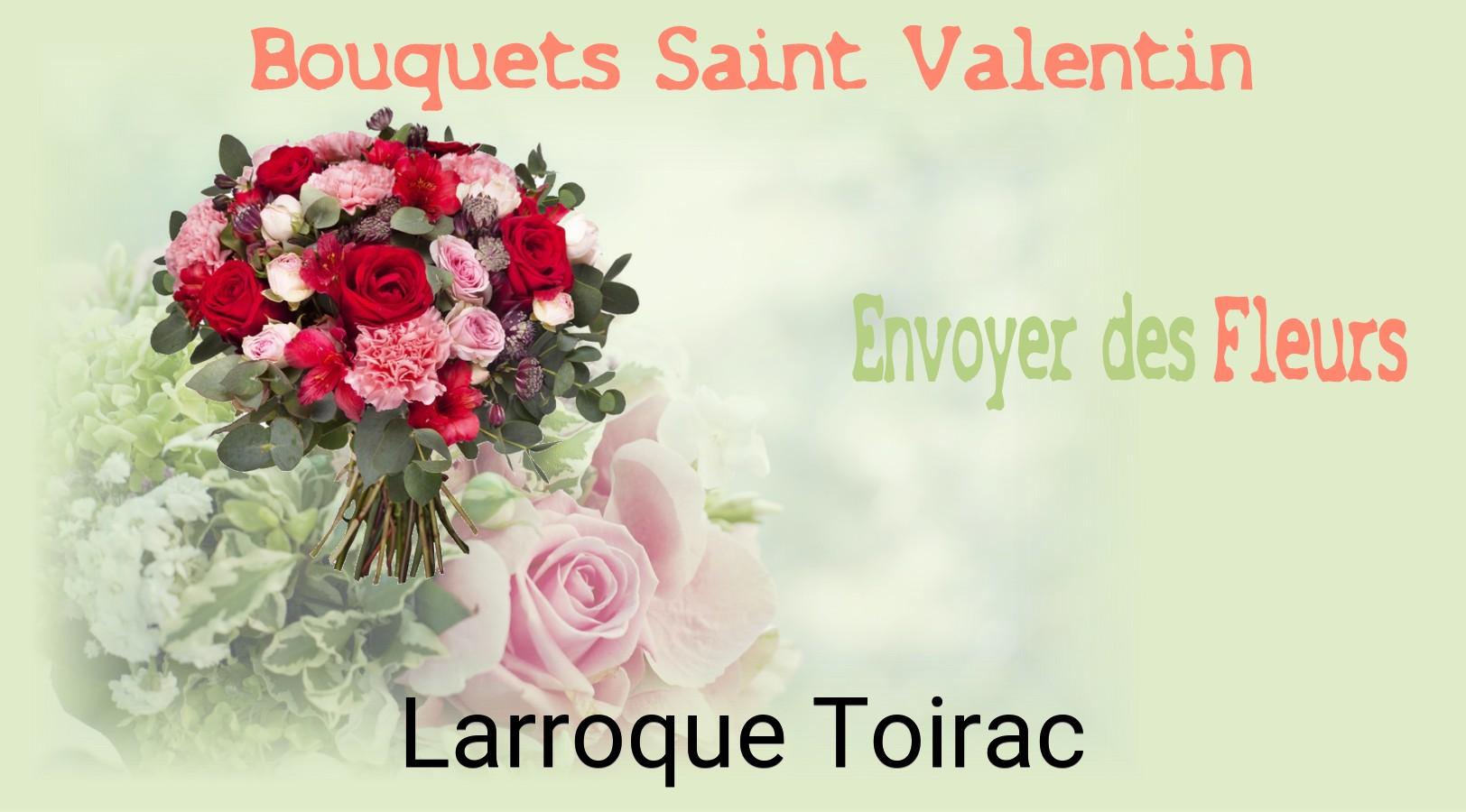 Roses de Saint-Valentin livrées à Larroque-Toirac